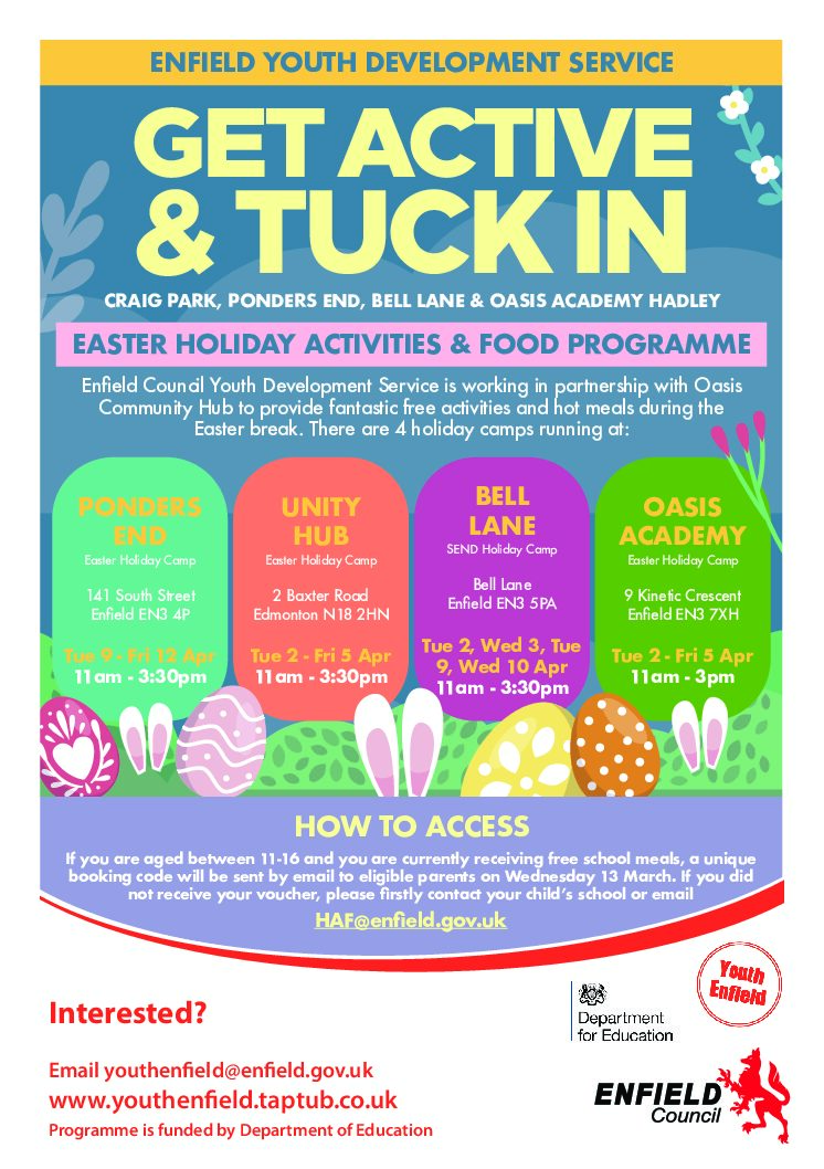 Easter  Holiday Camp (Ponders End )