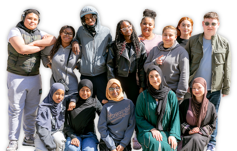 Group of young people